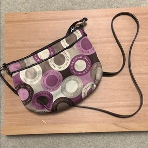 Mini coach crossbody purse